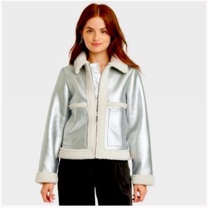 Silver & Sherpa Jacket